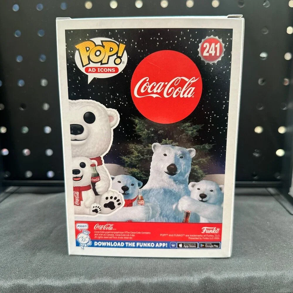 Funko POP! Ad Icons Coca-Cola Polar Bear with Cub Figure #241! - Picture 4 of 7